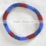 Rollover Glass Bead Bracelets