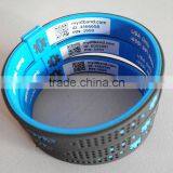 Newest Scannable Fashion qr Code Silicone Bracelet thumbnail-4