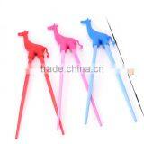 Cute Silicone Learning Chopsticks for Kids thumbnail-3