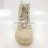 Beige Genuine Leather Breathable Tactical Boots thumbnail-3