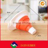 New Arrival Durable Silicone Collapsible Funnel Foldable Funnel for Liquid Transfer thumbnail-6