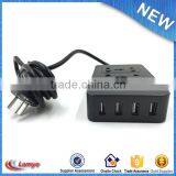 Europe Uk US Multi Universal Wall Usb Socket Outlet With ce Rohs thumbnail-2