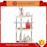 Kitchen Bathroom Stainless Steel Storage Rack/bathroom Triangle Corner Storage Rack 3 Layers
