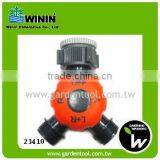 2-Way Garden Hose Splitter With Dial Switch thumbnail-1