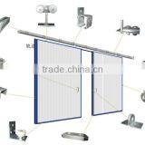 Factory Supplier ! Warehouse Sliding Door Aluminum Profile,aluminum Sliding Door for Warehouse thumbnail-2