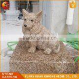Hot Sale Hand Carve Granite Life Size Garden Dog Statue thumbnail-2