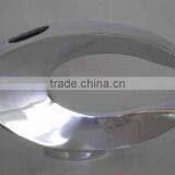 Home Decoration Bright Finish New Design Recycled Aluminum Beautiful Vase thumbnail-1