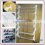Vivinature Over Door Shoe Rack, Metal Storage Shoe Rack for 16 Paris thumbnail-5