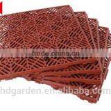 plastic outdoor garden edging tiles