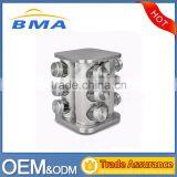 12 Pieces Stainless Steel Spice Jar Condiment Container Set thumbnail-1