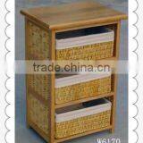 Solid Wood Hand Carved Kitchen Wooden Cabinet thumbnail-1