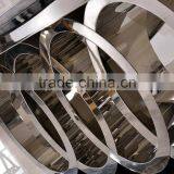 TH382 Modern Black Leather Dining Room Table Sets thumbnail-3