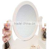 Durable Powder Coating Frame Mirrored Dresser Wholesale Wooden Carving Dressing Table Designs Antique Vanity Dresser With Mirror thumbnail-4