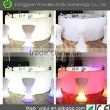 Modern Design Bar Stool White Back Furniture Led Table Bar Set for Sale thumbnail-6