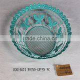 Metal Wire Fruit Plate With Butterfly Lines thumbnail-3