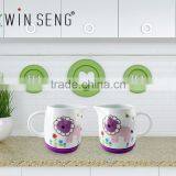 Ceramic Tea Pot Set With Teapot, Two Cups and Saucers, thumbnail-5