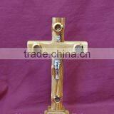 Large Decorative Standing Crucifix Wooden Cross thumbnail-4
