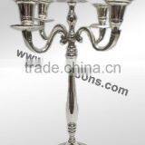 Wedding Candelabra in Silver Finish thumbnail-4