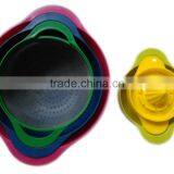 5pcs Plastic Lemon Juicer and Colaner in Mixing Bowl Set thumbnail-5