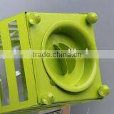 Home Decoration Candlestick/hollow Out Design Iron+Glass Candle Holder thumbnail-3