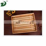 Eco-friendly Unfinished Natural Wooden Bread Serving Tray thumbnail-1