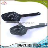 NBRSC Black Large Nylon Scoop Colander Pasta Heat Resistant Strainer Dishwasher Safe Kitchen Utensil thumbnail-1