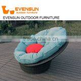 Patio Furniture Rattan Wicker Living Room Office Swivel Chair thumbnail-2