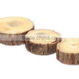 Natural Wooden Stump Fridge Magnet, Pine Wooden Fridge Magnet, Eco-friendly Wooden Fridge Magnet thumbnail-3
