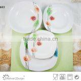 Fashion Design Cheap Square Promotional Dinner Set thumbnail-1