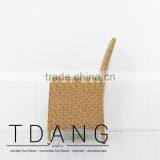 Costas Wicker Dining Chair - Handmade Vietnam Wicker Furniture - Outdoor Poly Rattan thumbnail-3