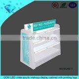 Custom 3 Tiers Red Acrylic Dessert Food Display Buffet Stand for Wedding thumbnail-6