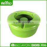 China Ex-factory Ashtray With Lids on Sale, Green Lid Custom Cigar With Cover thumbnail-1