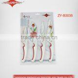 2014 Hot Sale 4PCS Non Stick Coating Knives / Colourful Knives thumbnail-1