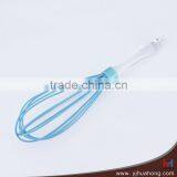 Transparent Plastic Handle Silicone Egg Whisk (HEW-37A) thumbnail-1