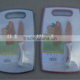 Plastic Cutting Board and Santoku Knife thumbnail-1