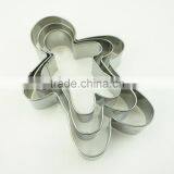 47037 3pcs Ginger Shape Stainless Steel Cookie Cutter Set thumbnail-5