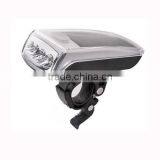 Fashion Rechargeable New 4 LED Bicycle Cycling Solar Headlight Front Head Lights thumbnail-4