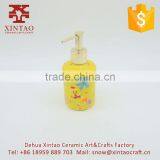 New Arrived Ceramic Shampoon Dispenser,decorative Cleanser Essence Bottle in Cock Shaped thumbnail-1