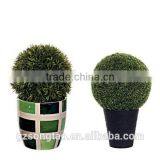 Artificial Topiary Balls Outdoor Artificial Topiary Palm Leaves Boxwood Balls thumbnail-4