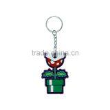 Best Quality Wholesale Rubber Customize Designs Keyrings Silicone Keychain Keyring Gift thumbnail-1