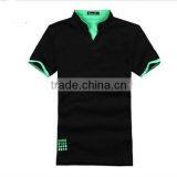 V-neck Polo Shirt Double Mercerized Cotton Polo Shirt,polo T-shirt,brand Men Polo thumbnail-2