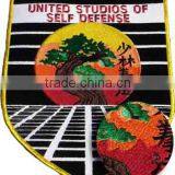The Best Selling Machine Woven Patches for Garment Clothing in Qingdao thumbnail-2