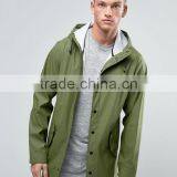 Best Price High Quality New Design Durable Hopp Neck 100% Polyurethane Green Casual Men Bomber Winter Jacket thumbnail-1