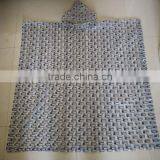 Disposable Plastic Rain Poncho Adults or Children Traveling Raincoat thumbnail-5