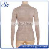 2017 Lates Design Fashion Womens High Neck Top thumbnail-4