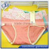 Hot Sale Lady Sexy Panty Women Lace Soft Underwear Fashion Colors thumbnail-1