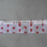 Red Snowflake Pattern Socks Kids Leg Warmers thumbnail-1