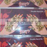 CRYSTAL GOLD HAND TATTOO BINDI Henna thumbnail-1
