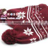 Hot Pink Scarf With Ball thumbnail-5