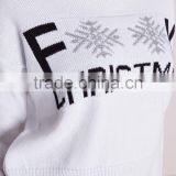 MGOO 2017 Latest Design Custom Made Women Christmas Jumper White Cropped Sweater Long Sleeve thumbnail-6